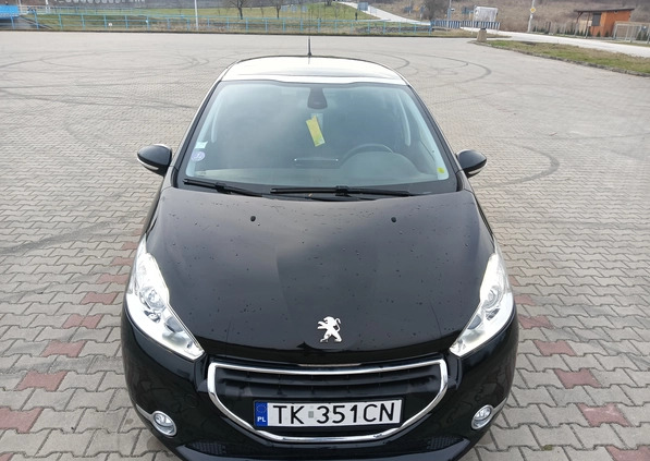 Peugeot 208 cena 29800 przebieg: 106000, rok produkcji 2015 z Niemodlin małe 121